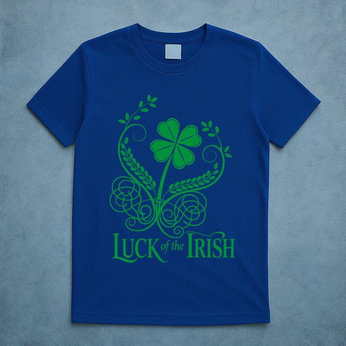 Irish Pride Clover Celtic Patterns Shamrock Luck Of Irish Gift T-Shirt