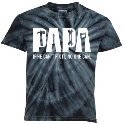 If Papa CanT Fix It Kids Tie-Dye T-Shirt