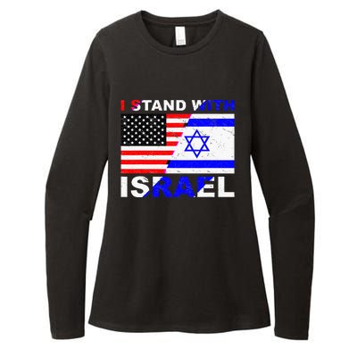 Israeli Palestinian Conflict Pro Israel Womens CVC Long Sleeve Shirt