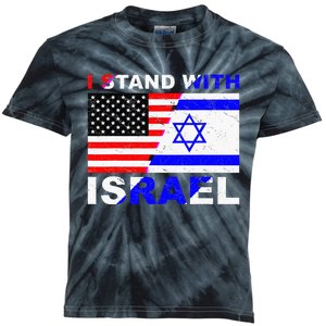 Israeli Palestinian Conflict Pro Israel Kids Tie-Dye T-Shirt