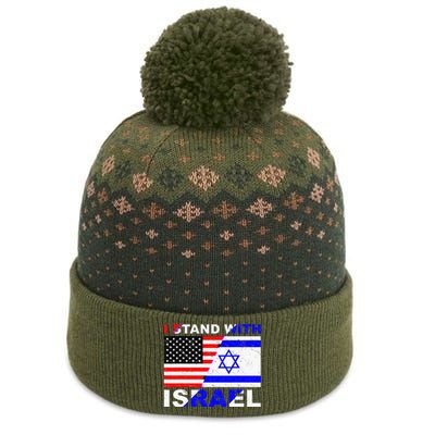 Israeli Palestinian Conflict Pro Israel The Baniff Cuffed Pom Beanie