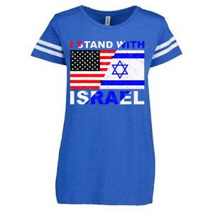 Israeli Palestinian Conflict Pro Israel Enza Ladies Jersey Football T-Shirt