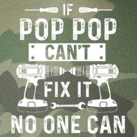 If Poppop CanT Fix It Noone Can Grandpa Poppop Legacy Tie Dye Trucker Hat