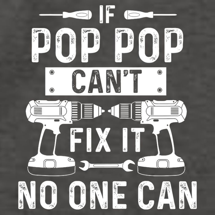 If Poppop CanT Fix It Noone Can Grandpa Poppop Vector Backpack