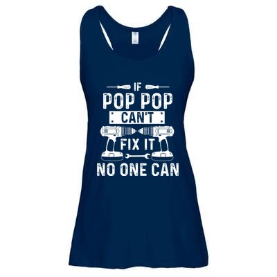 If Poppop CanT Fix It Noone Can Grandpa Poppop Ladies Essential Flowy Tank