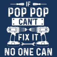 If Poppop CanT Fix It Noone Can Grandpa Poppop 16 in Basic Backpack