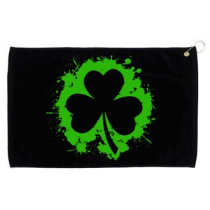 Irish Pride Clover Leaf Saint Irish Pats St. Patrick's Day Grommeted Golf Towel