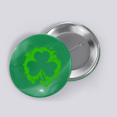 Irish Pride Clover Leaf Saint Irish Pats St. Patrick's Day Button