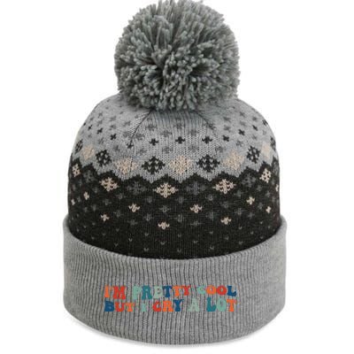 I'm Pretty Cool But I Cry A Lot Funny Vintage The Baniff Cuffed Pom Beanie