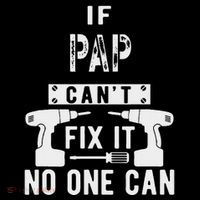 If Pap CanT Fix It No One Can Grandpa Toddler Hoodie