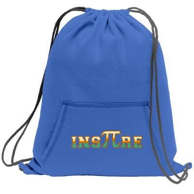 Inspire Pi Cute Gift 3 14 Math Teacher Pi National Day Gift Sweatshirt Cinch Pack Bag