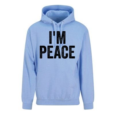 Im Peace Cool Gift I Come In Peace Funny Couples Matching Gift Unisex Surf Hoodie