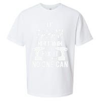 If Papaw Can't Fix It No One Can Grandpa Sueded Cloud Jersey T-Shirt