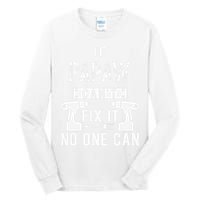 If Papaw Can't Fix It No One Can Grandpa Tall Long Sleeve T-Shirt