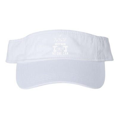 If Papaw Can't Fix It No One Can Grandpa Visor