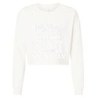 If Papaw Can't Fix It No One Can Grandpa Cropped Pullover Crew