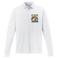 If Papa Can't Fix It We're All Screwed Father's Day Performance Long Sleeve Polo