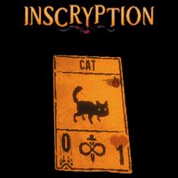 Inscryption Psychological Cat Card Game Halloween Scary Button