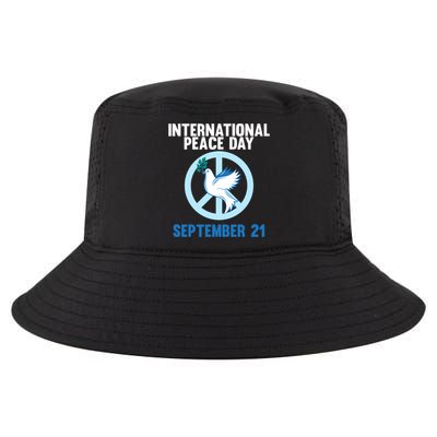 International Peace Day Earth World Peace Day Lover Graphic Gift Cool Comfort Performance Bucket Hat