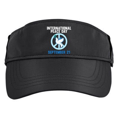 International Peace Day Earth World Peace Day Lover Graphic Gift Adult Drive Performance Visor