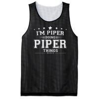 Im Piper Doing Piper Things Mesh Reversible Basketball Jersey Tank