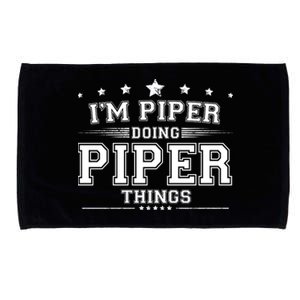 Im Piper Doing Piper Things Microfiber Hand Towel