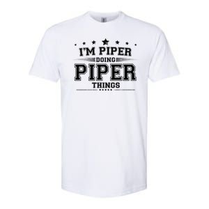 Im Piper Doing Piper Things Softstyle CVC T-Shirt