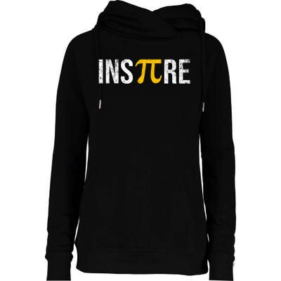 Inspire Pi Day 3.14 Math National Pi Day For Student Teacher Womens Funnel Neck Pullover Hood