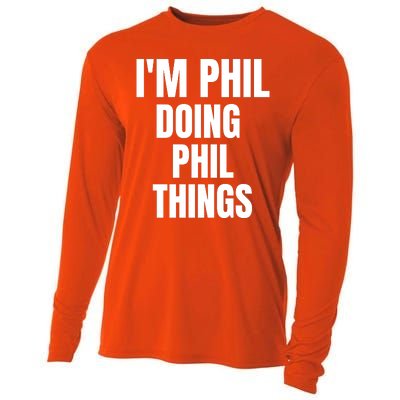 IM Phil Doing Phil Things Cooling Performance Long Sleeve Crew