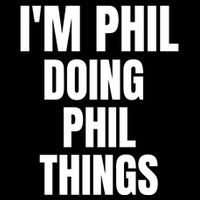 IM Phil Doing Phil Things Wool Snapback Cap