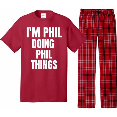 IM Phil Doing Phil Things Pajama Set