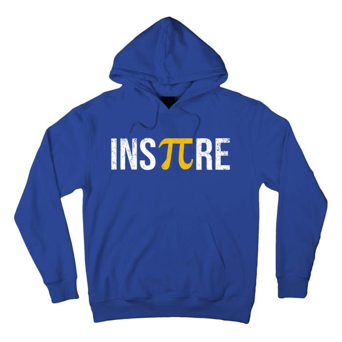 Inspire Pi Day 3 14 Math National Pi Day For Student Teacher Gift Tall Hoodie