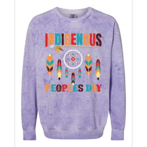 Indigenous Peoples Day for a Native American Colorblast Crewneck Sweatshirt