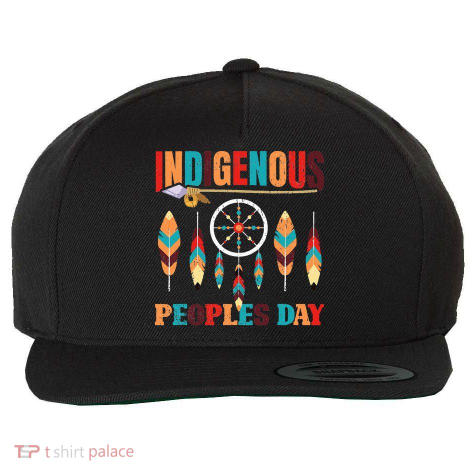 Indigenous Peoples Day for a Native American Wool Snapback Cap