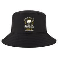 I Play Darts Because Punching People Is Frowned Upon Cool Comfort Performance Bucket Hat