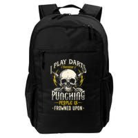 I Play Darts Because Punching People Is Frowned Upon Backpack