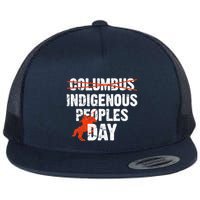 Indigenous Peoples Day Not Columbus Day Native Indian Flatbill Hat