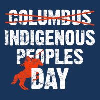 Indigenous Peoples Day Not Columbus Day Native Indian 16 in Basic Backpack