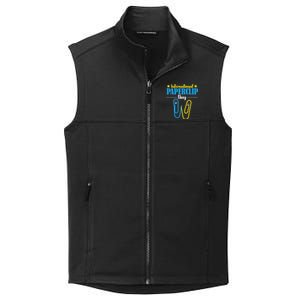 International Paperclip Day 29th May Papeclip Day Gift Collective Smooth Fleece Vest