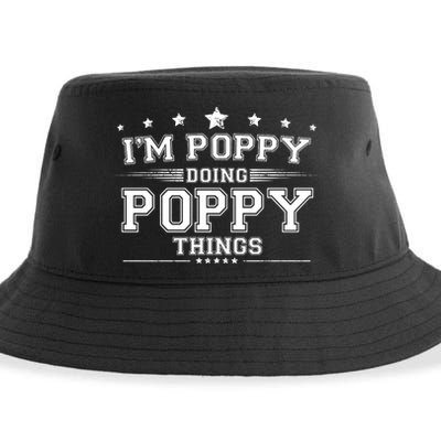 Im Poppy Doing Poppy Things Sustainable Bucket Hat