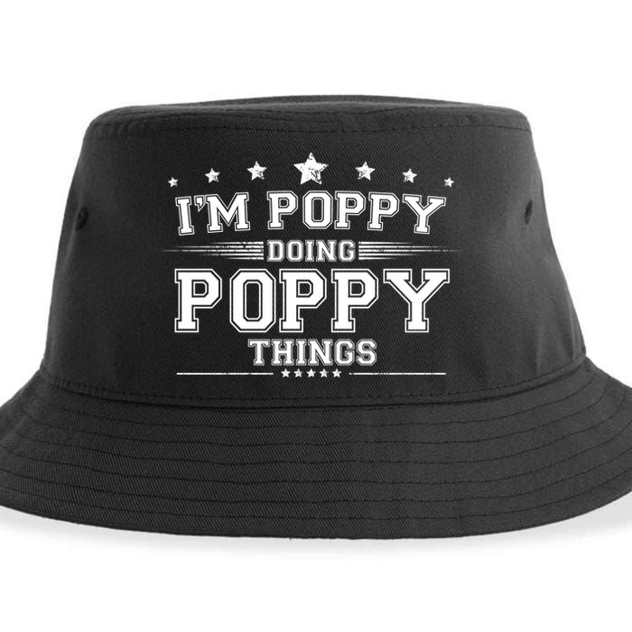 Im Poppy Doing Poppy Things Sustainable Bucket Hat