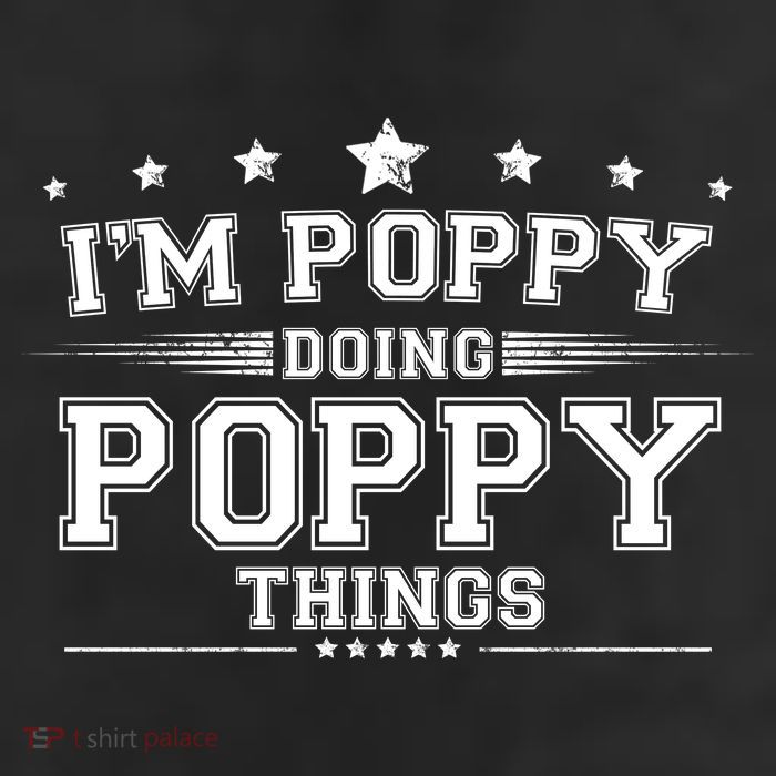 Im Poppy Doing Poppy Things 11oz C Handle Ceramic Mug