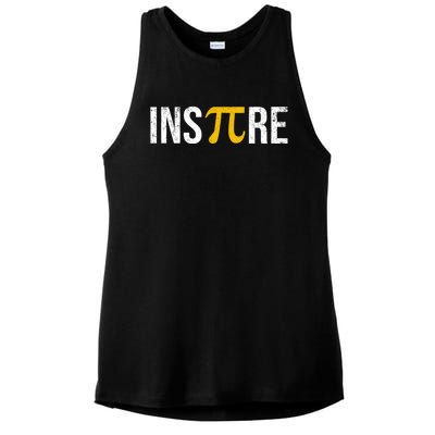 Inspire Pi Day 3 14 Math National Pi Day For Student Teacher Funny Gift Ladies PosiCharge Tri-Blend Wicking Tank