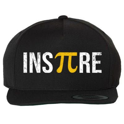 Inspire Pi Day 3 14 Math National Pi Day For Student Teacher Funny Gift Wool Snapback Cap