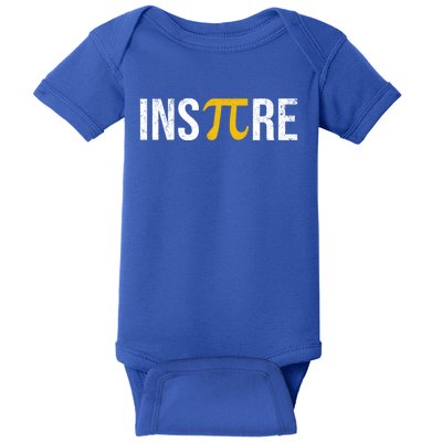 Inspire Pi Day 3 14 Math National Pi Day For Student Teacher Funny Gift Baby Bodysuit