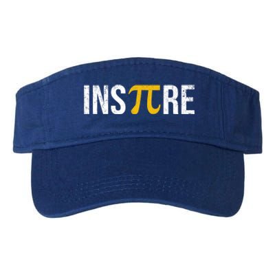 Inspire Pi Day 3 14 Math National Pi Day For Student Teacher Funny Gift Valucap Bio-Washed Visor