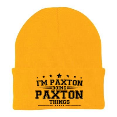 Im Paxton Doing Paxton Things Knit Cap Winter Beanie