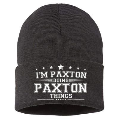 Im Paxton Doing Paxton Things Sustainable Knit Beanie