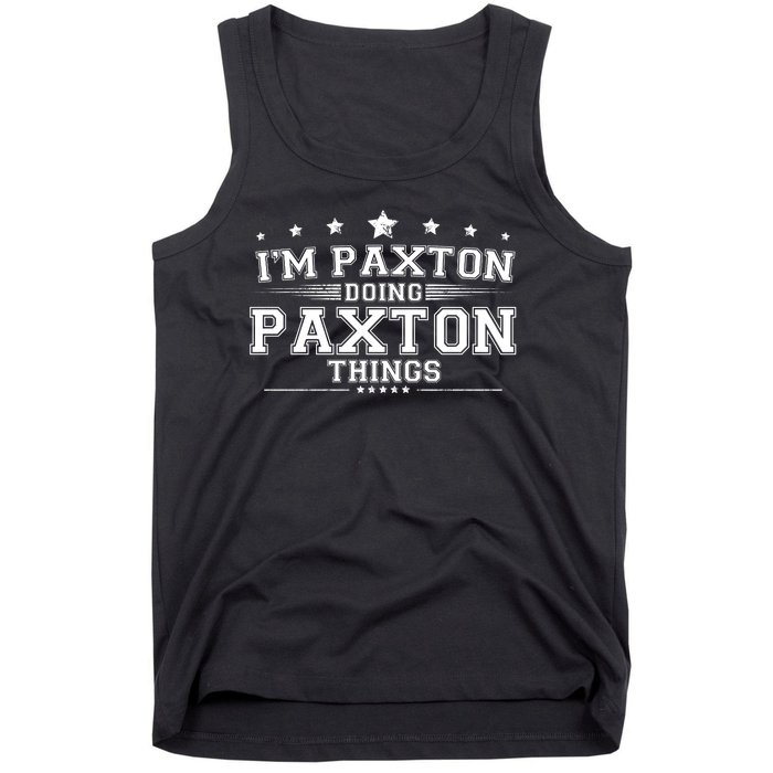 Im Paxton Doing Paxton Things Tank Top