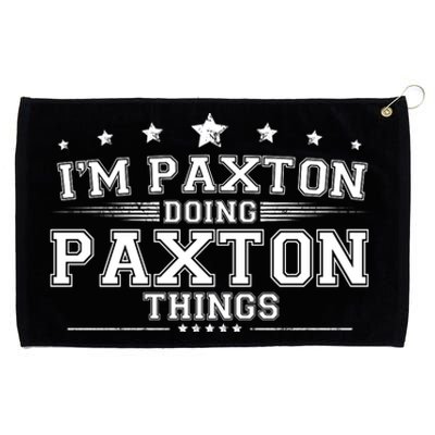 Im Paxton Doing Paxton Things Grommeted Golf Towel